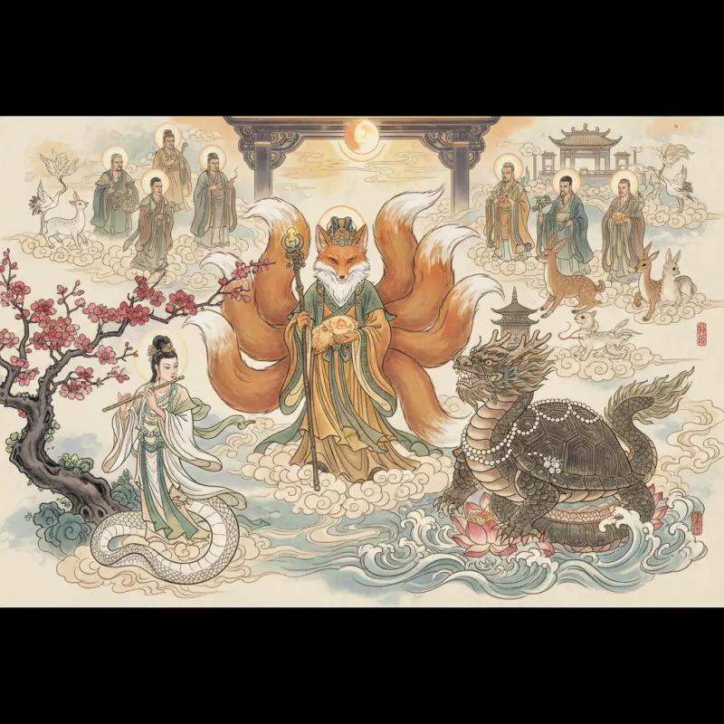 Animal Deities in Chinese Religion: When Foxes, Snakes, and Turtles Become Gods