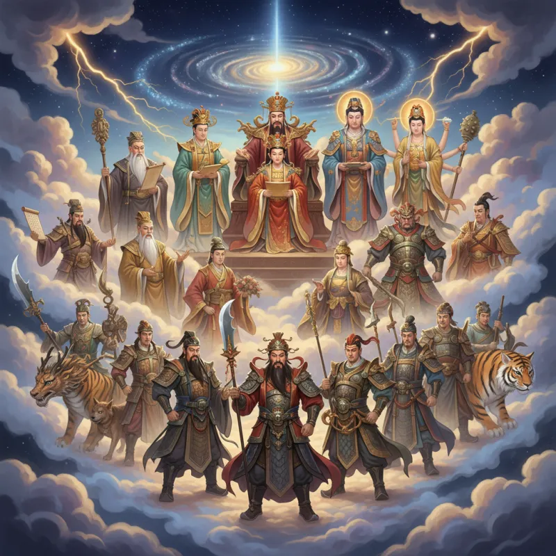 Celestial Warriors: The Mightiest Fighters in Chinese Heaven
