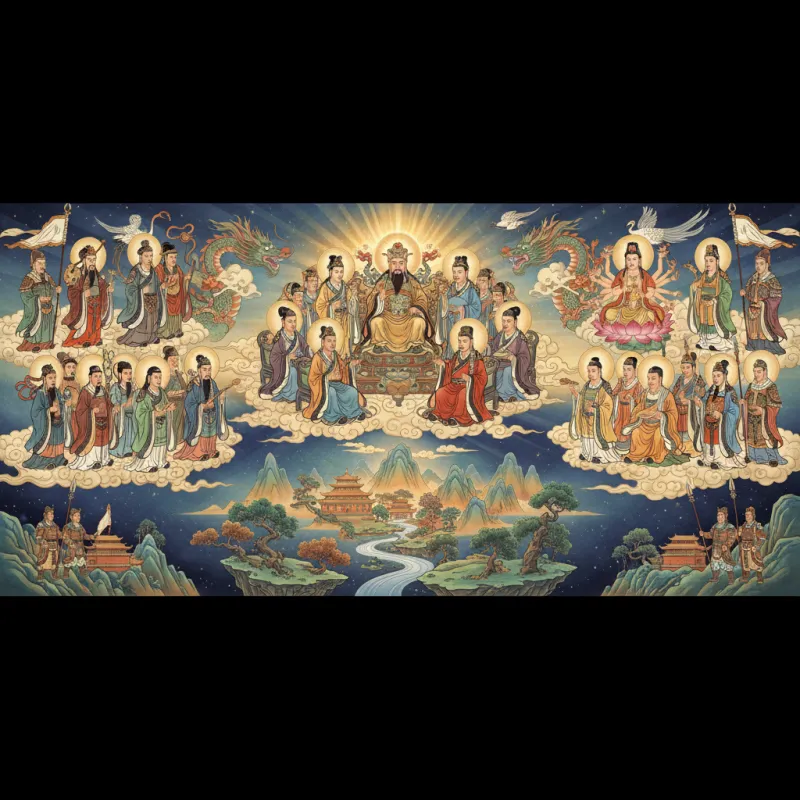 Unveiling the Rich Tapestry of Chinese Deities and Immortals