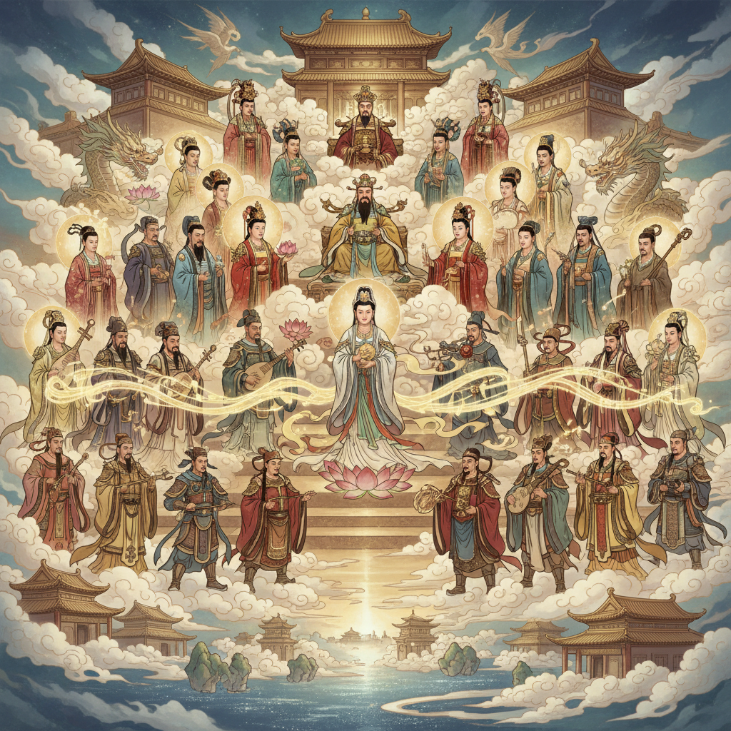 Exploring the Enigmatic World of Chinese Immortals and Deities