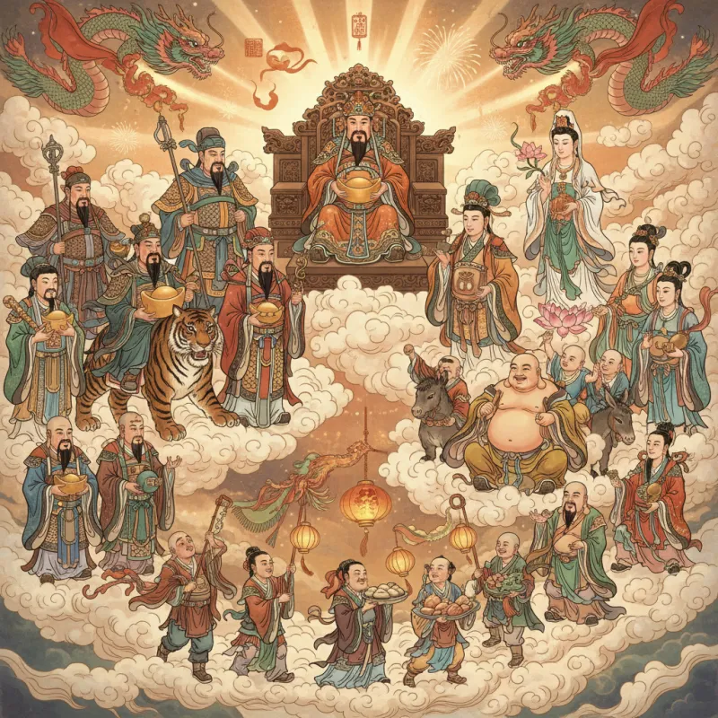 Gods of Chinese New Year: The Deities Behind the Festival