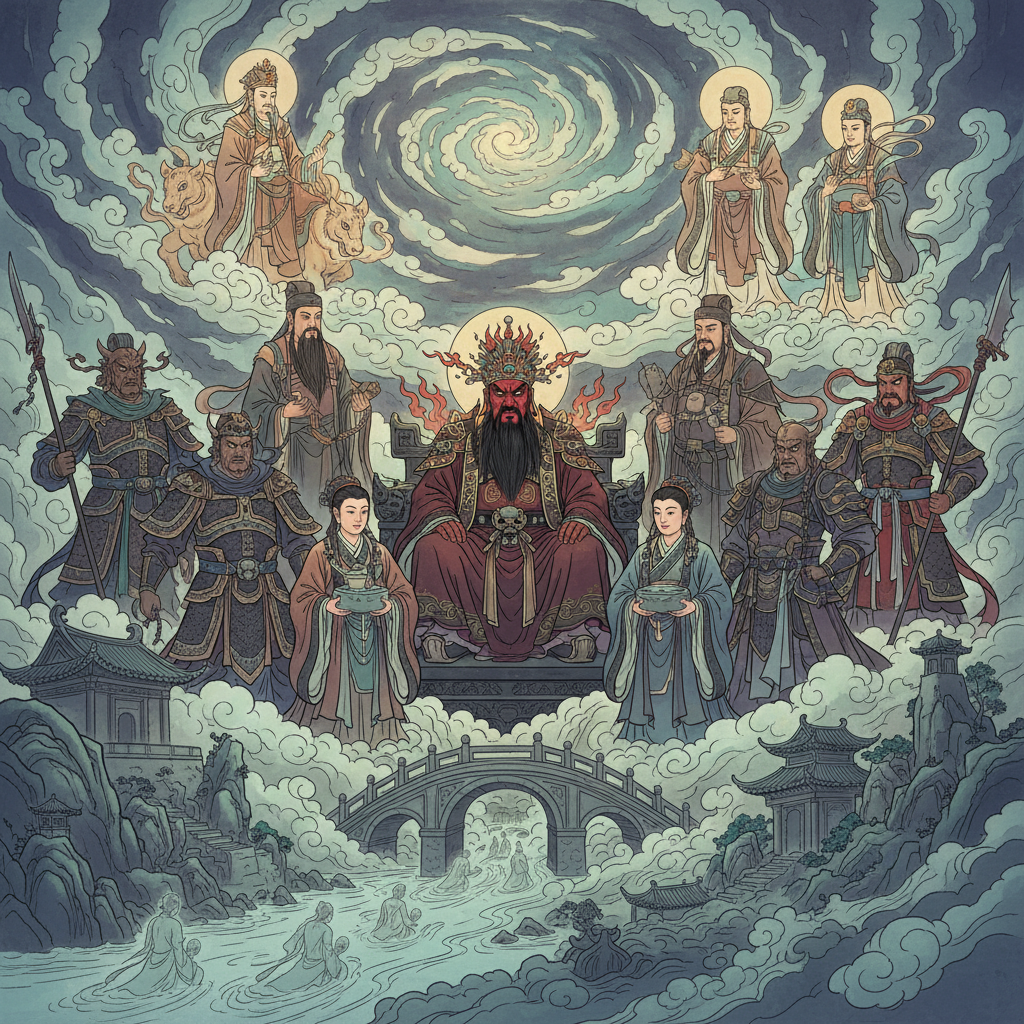Ancient Chinese Underworld Deities: Guardians of Death and Afterlife Realms