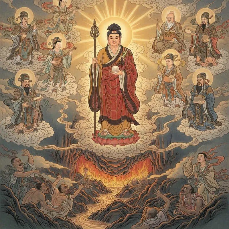 Dizang Bodhisattva: The Buddha Who Chose Hell
