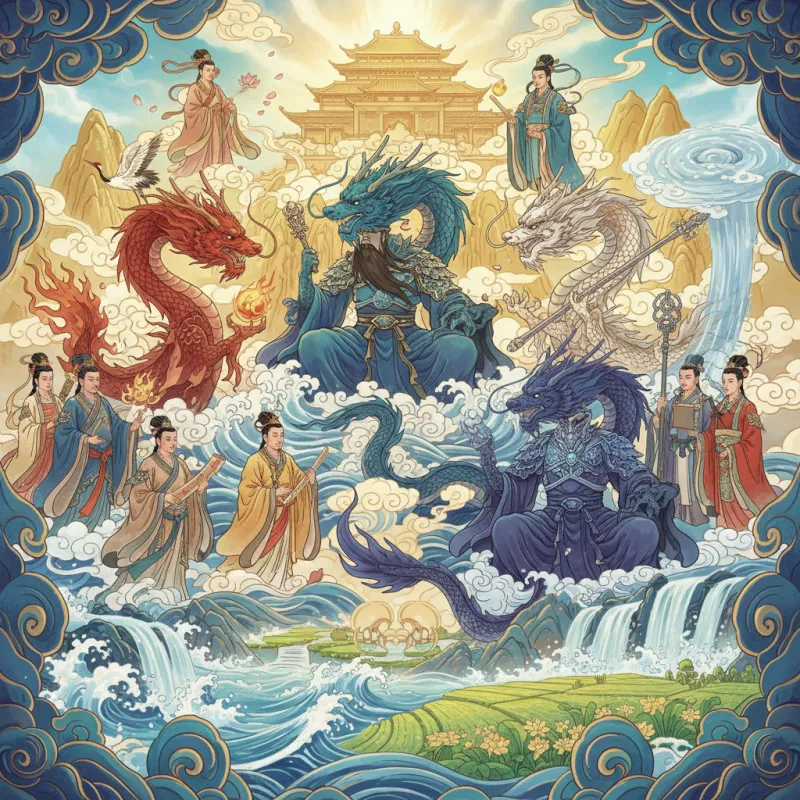 The Dragon Kings: Rulers of Rain and Sea