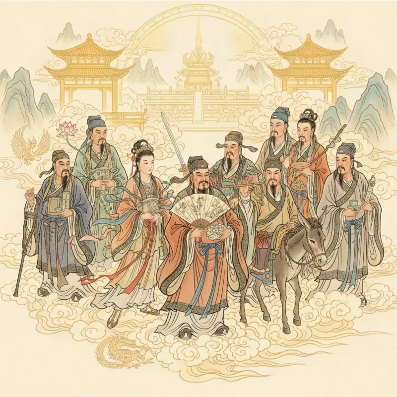 The Eight Immortals: Complete Guide to China's Most Beloved Gods