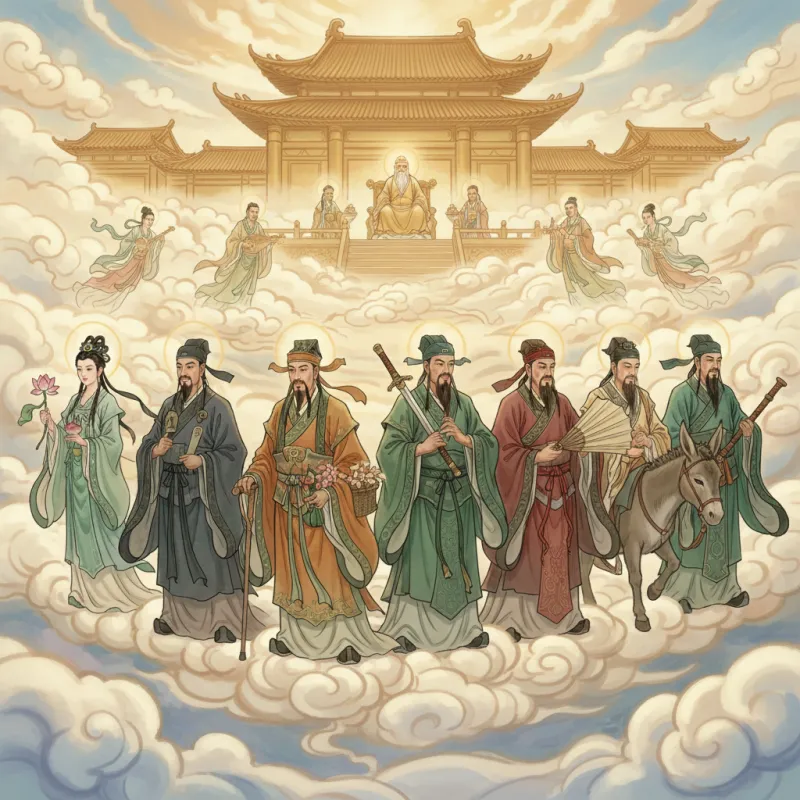 Meet the Eight Immortals: Profiles of China's Favorite Supernatural Squad