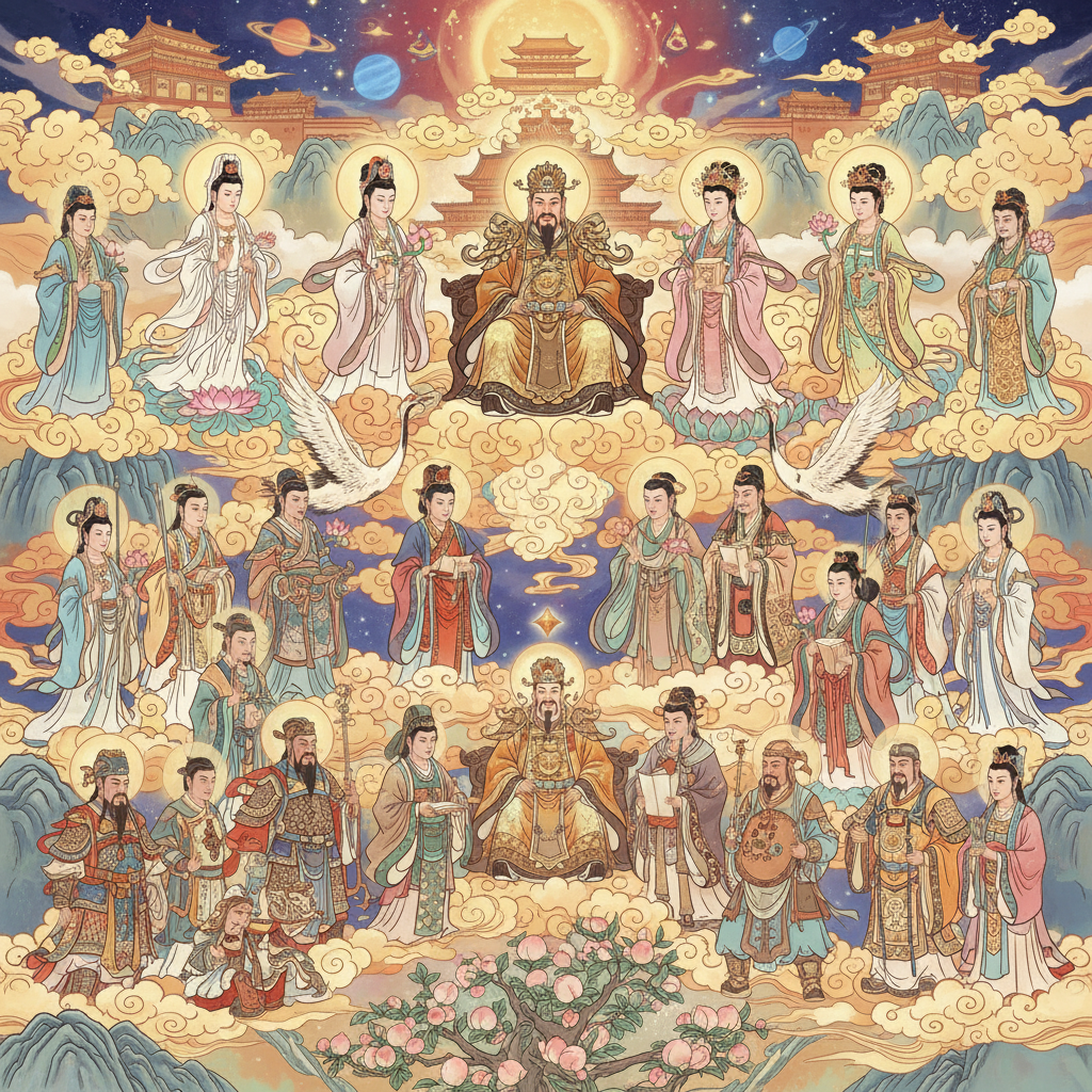 Exploring Chinese Deities and Immortals: Traditions of the Daoist and Buddhist Pantheon