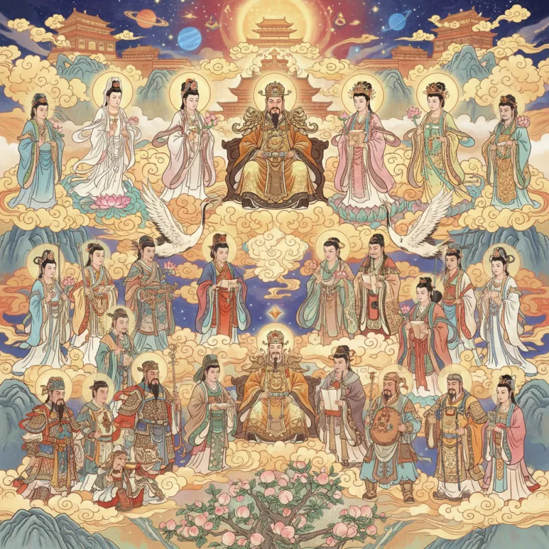 Exploring Chinese Deities and Immortals: Traditions of the Daoist and Buddhist Pantheon