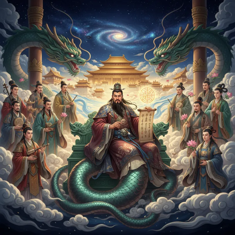 Fuxi: The God-Emperor Who Gave Humanity Civilization