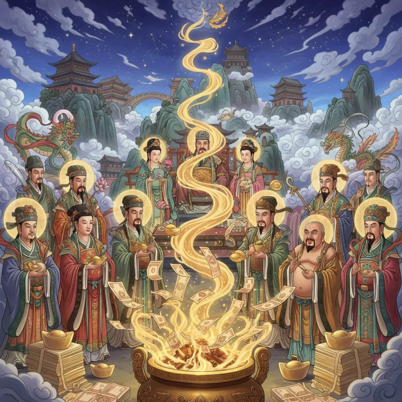 Burning Ghost Money: The Complete Guide to Afterlife Offerings
