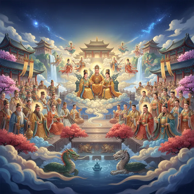 The Heavenly Court: How Chinese Heaven Is Organized