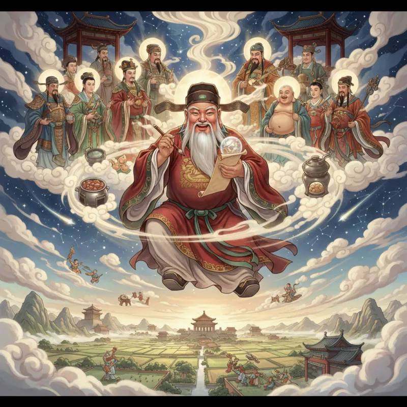 The Kitchen God: The Deity Who Reports to Heaven