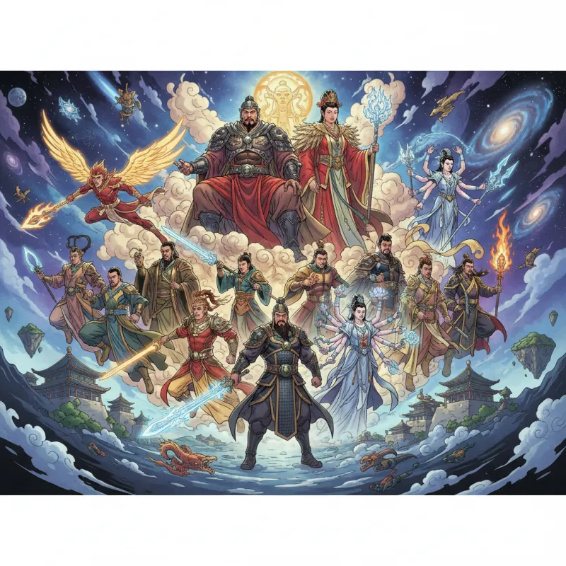 Chinese Gods in Marvel and DC Comics