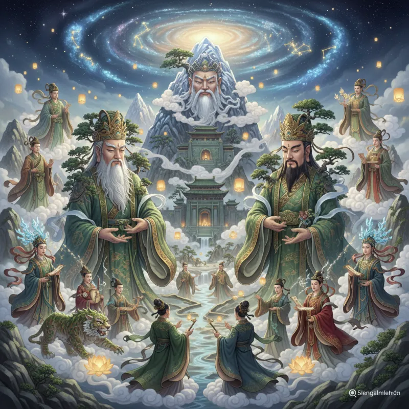 The Mountain Gods: Nature Deities in the Daoist Pantheon — Shenxian Perspective