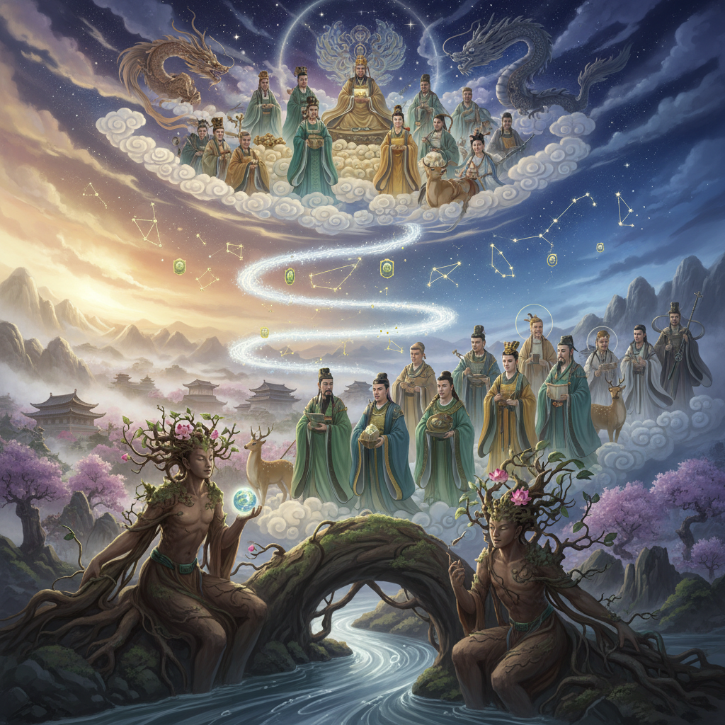 Discovering Nature Spirits in Chinese Mythology: Guardians of the Earth and Sky