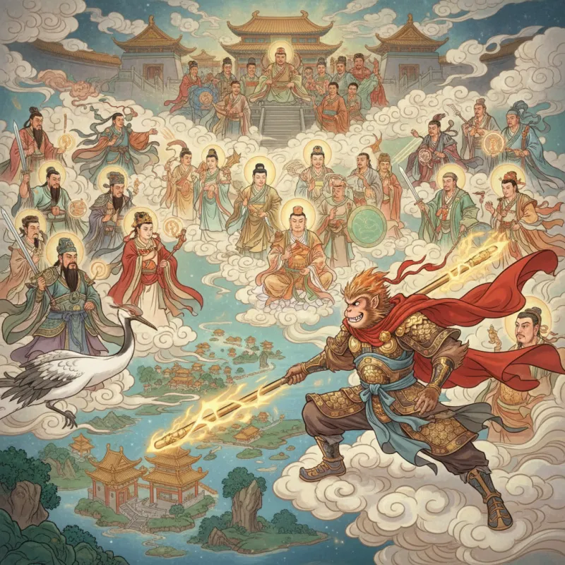 Sun Wukong: The Great Sage Who Challenged Heaven — Shenxian Perspective