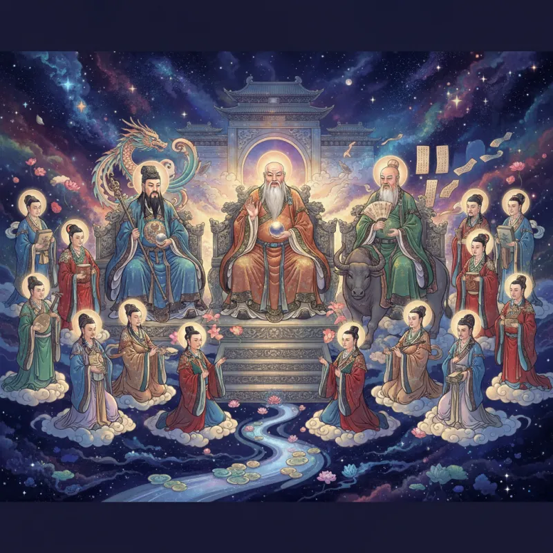 The Three Pure Ones: Supreme Deities of Taoism