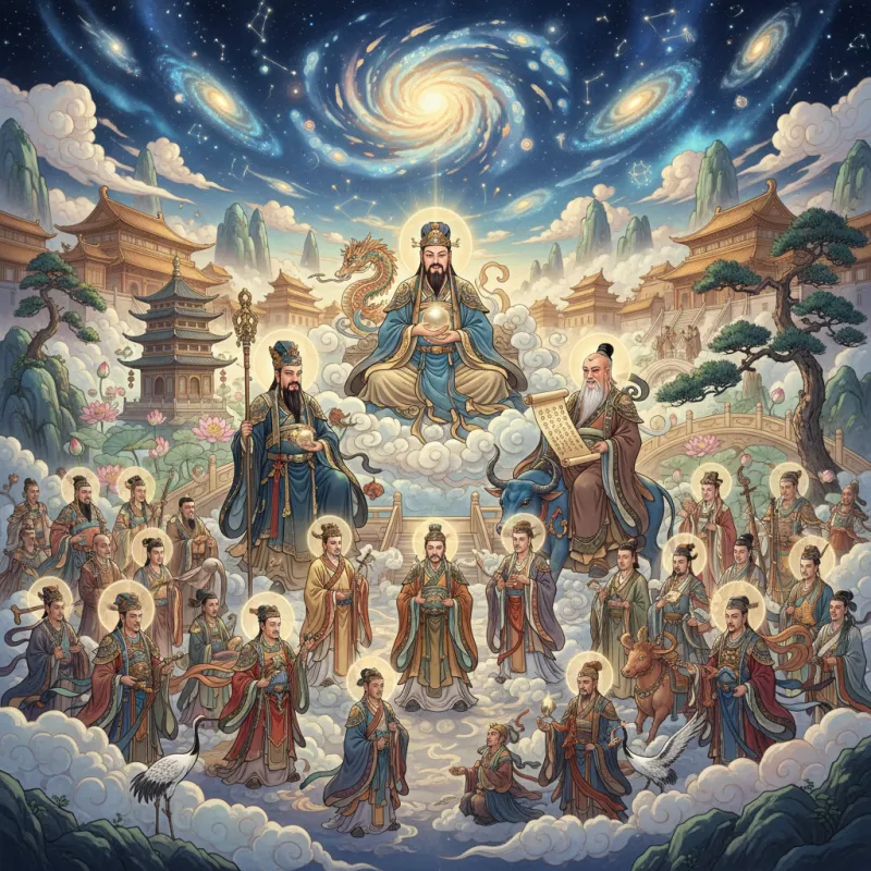 The Three Pure Ones: Supreme Deities of Daoism — Shenxian Perspective