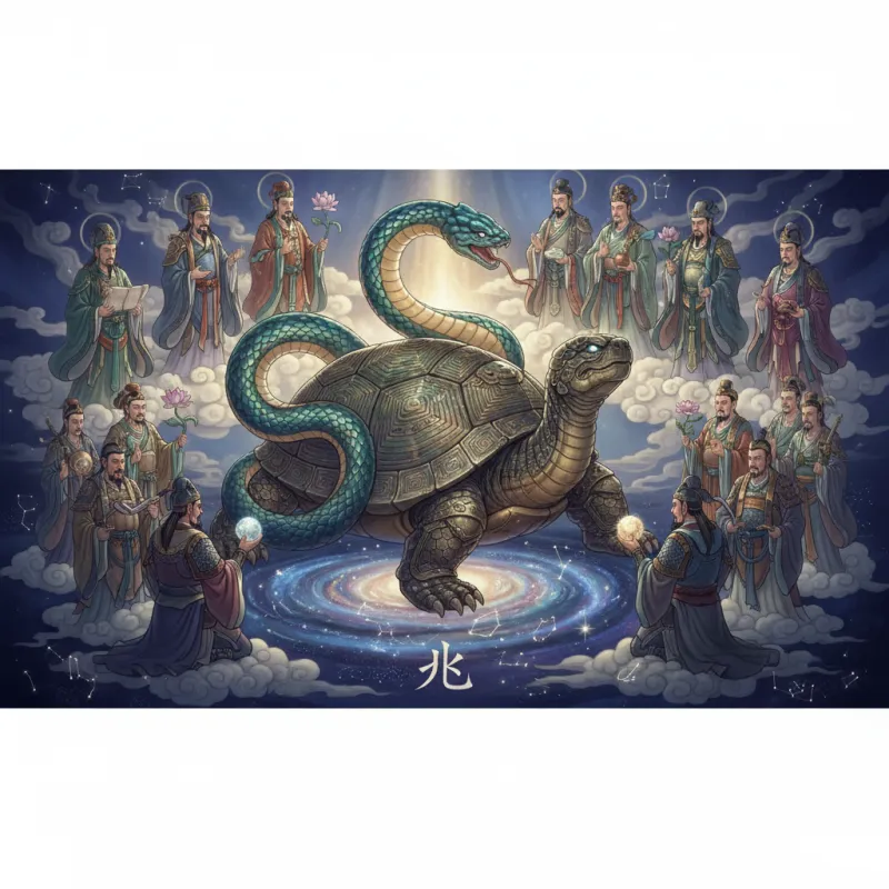 Xuanwu: The Turtle-Snake Deity of the North