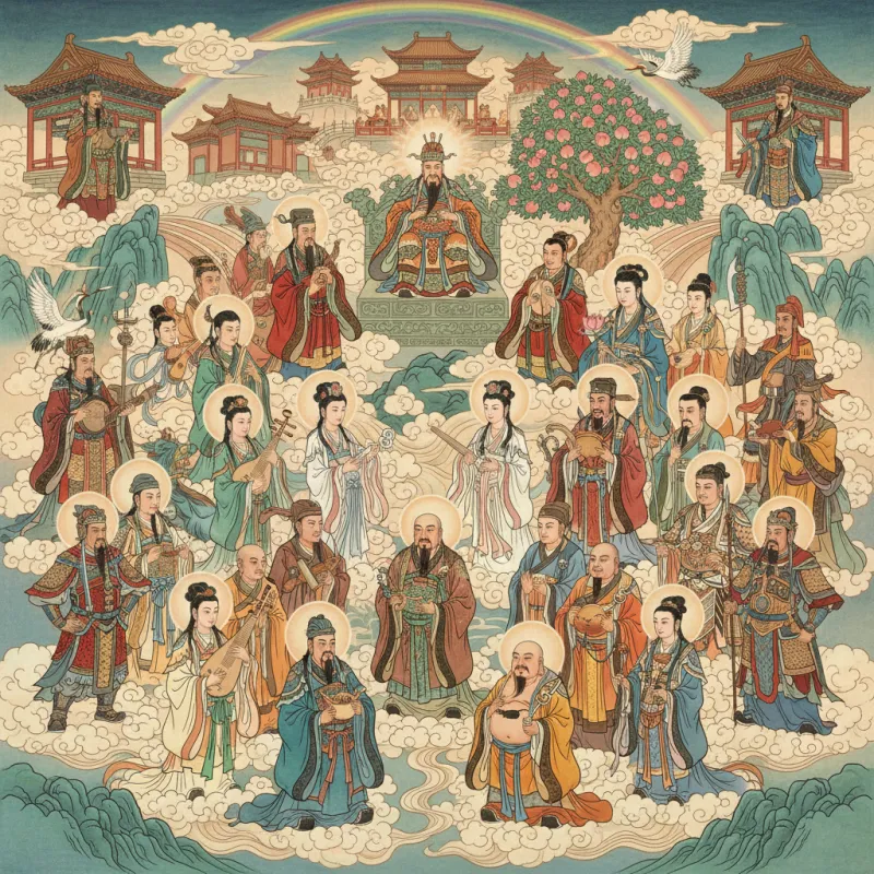 Unveiling the Rich Tapestry of Chinese Deities and Immortals
