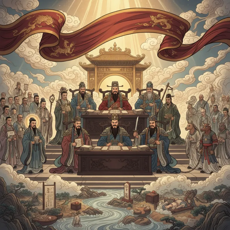 The Ten Yama Kings: Judges of the Chinese Underworld